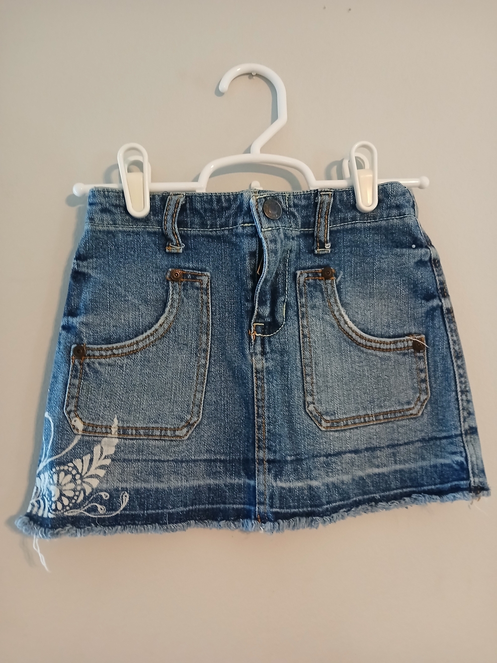Yes Girl's Blue Denim Skirt